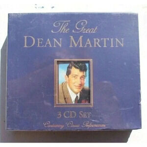 Sealed The Great Dean Martin 3 CD Set 2002 Rajon Music Group